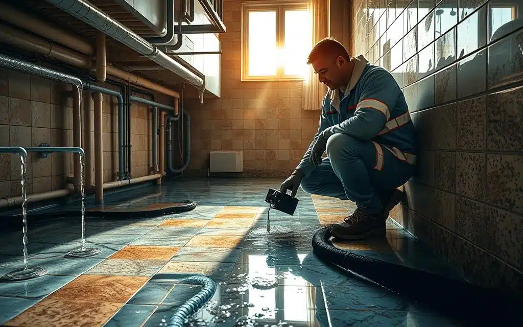 كشف خرير المياه حي السلامة بجدة