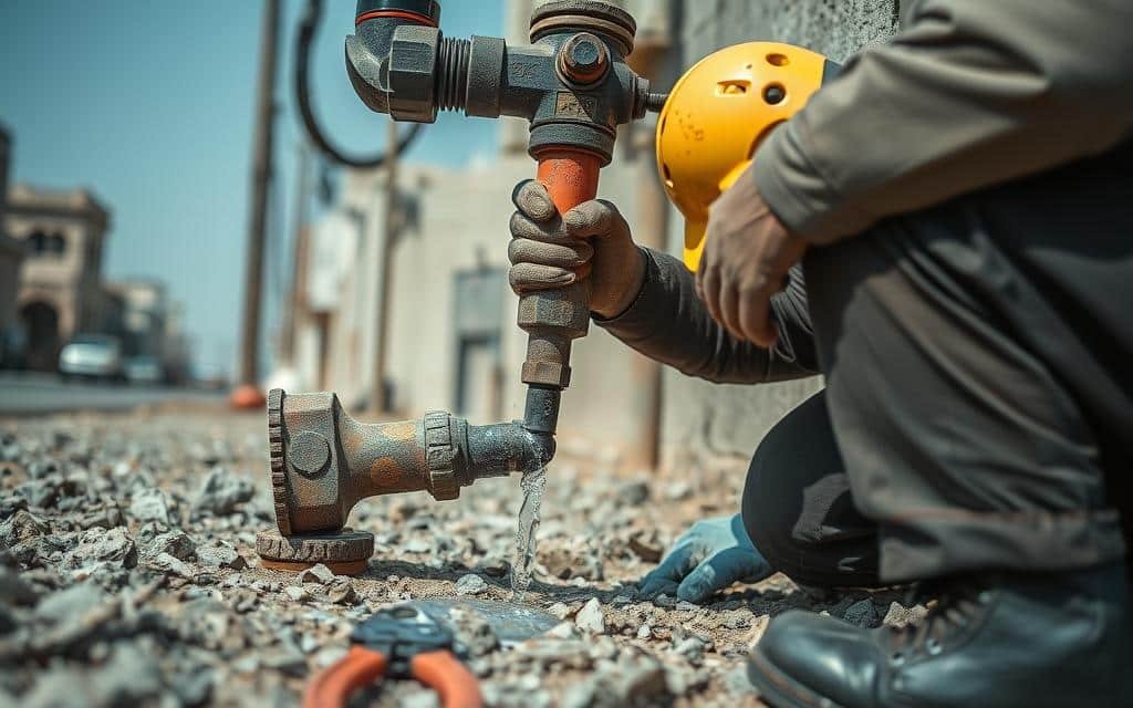 فحص دقيق بأحدث التقنيات | كشف تسربات المياه حي الفيصلية بجدة بدون تكسير