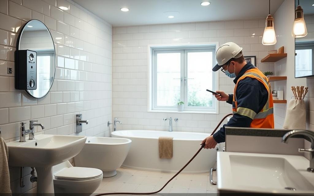 كشف تسربات المياه في أحياء جدة